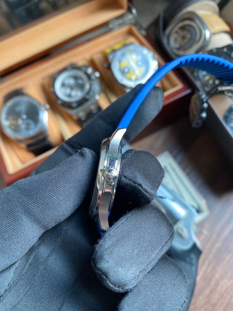 PPF Factory  PATEK PHILIPPE AQUANAUT Nautilus 1比1超A高仿女士手表5067A-022 / BD366