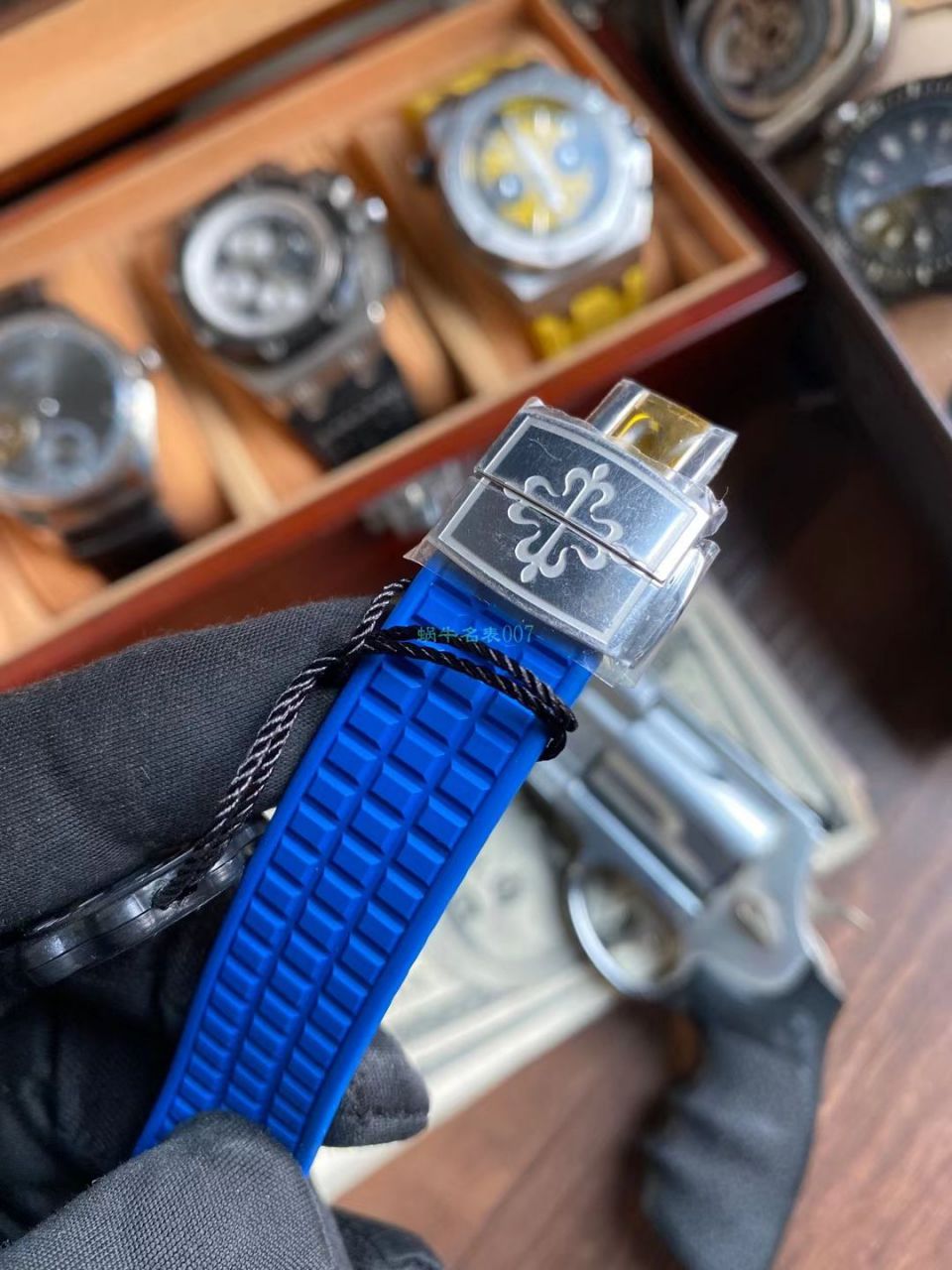 PPF Factory  PATEK PHILIPPE AQUANAUT Nautilus 1比1超A高仿女士手表5067A-022 / BD366