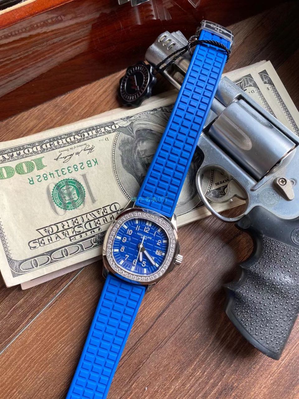 PPF Factory  PATEK PHILIPPE AQUANAUT Nautilus 1比1超A高仿女士手表5067A-022 / BD366