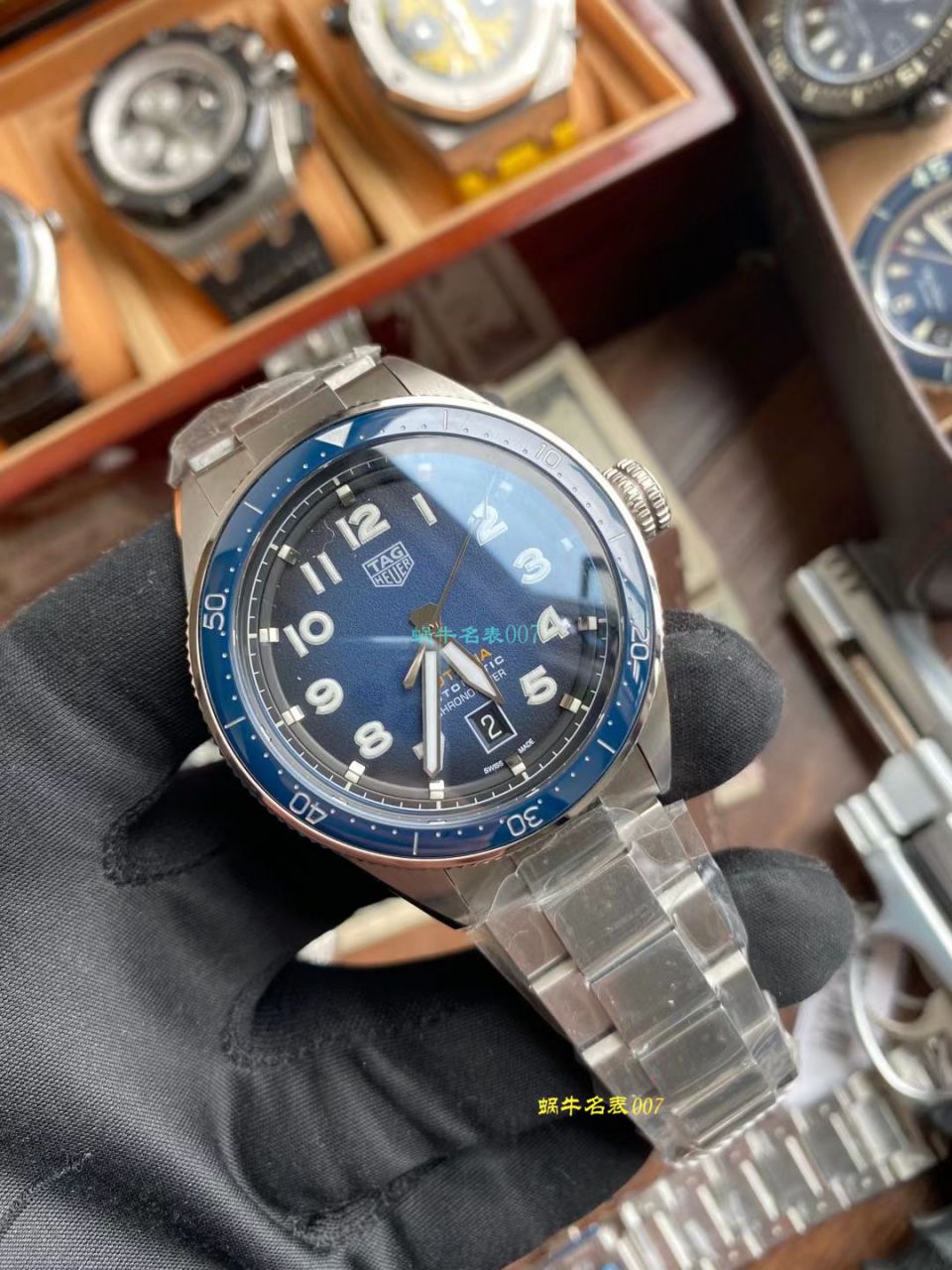 KOR Factory  TAG Heuer 超A高仿手表 AUTAVIA系列WBE5114.EB0173 wrist watch  / TG116