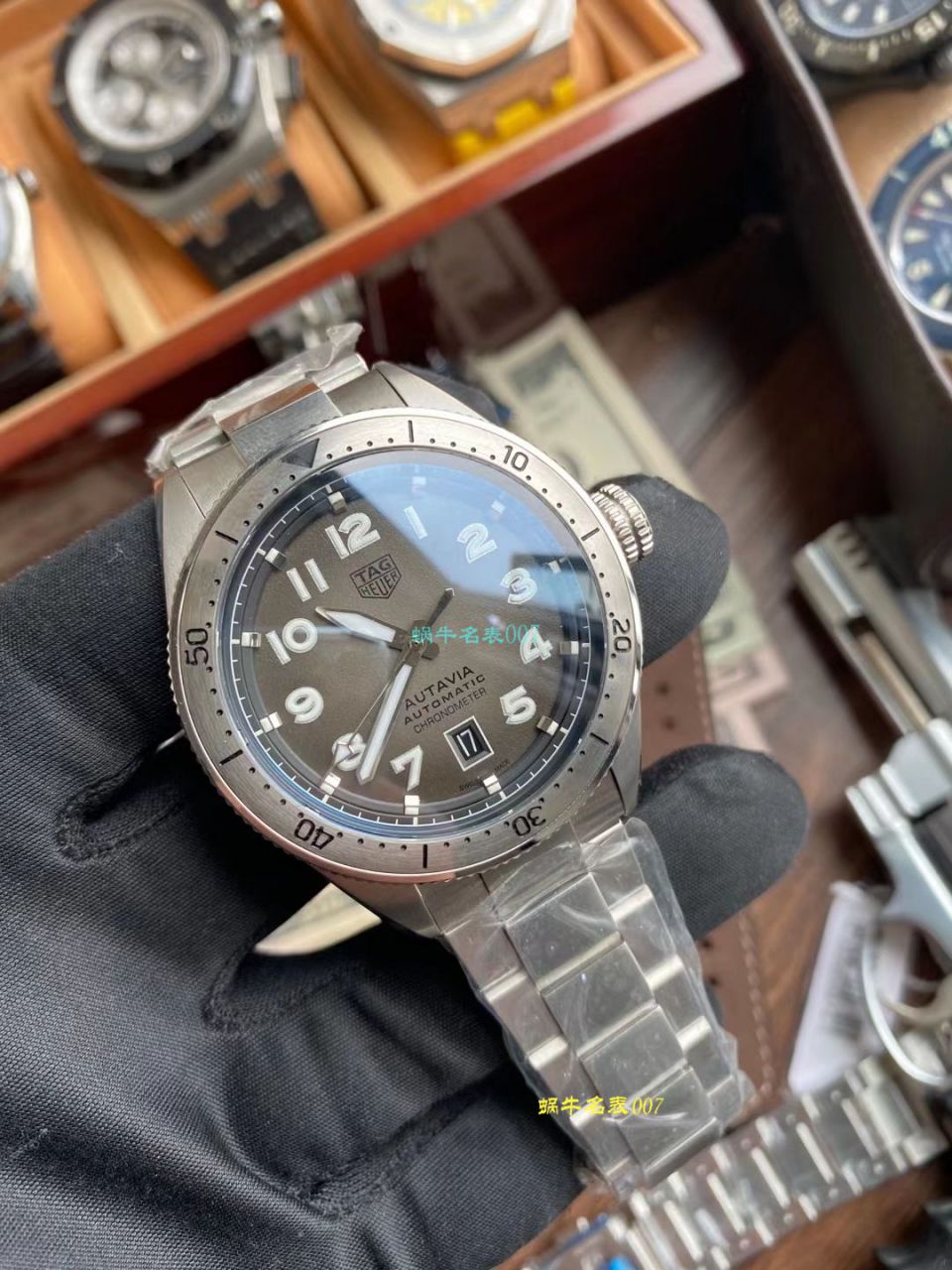 KOR Factory  TAG Heuer  top 复刻手表TAG HEUER AUTAVIA系列WBE5115.FC8267 wrist watch  / TG113