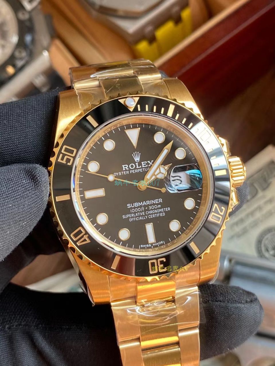 VS Factory  Rolex  Submariner 全金 Submariner 超A高仿手表116618LN-97208手表 / R738
