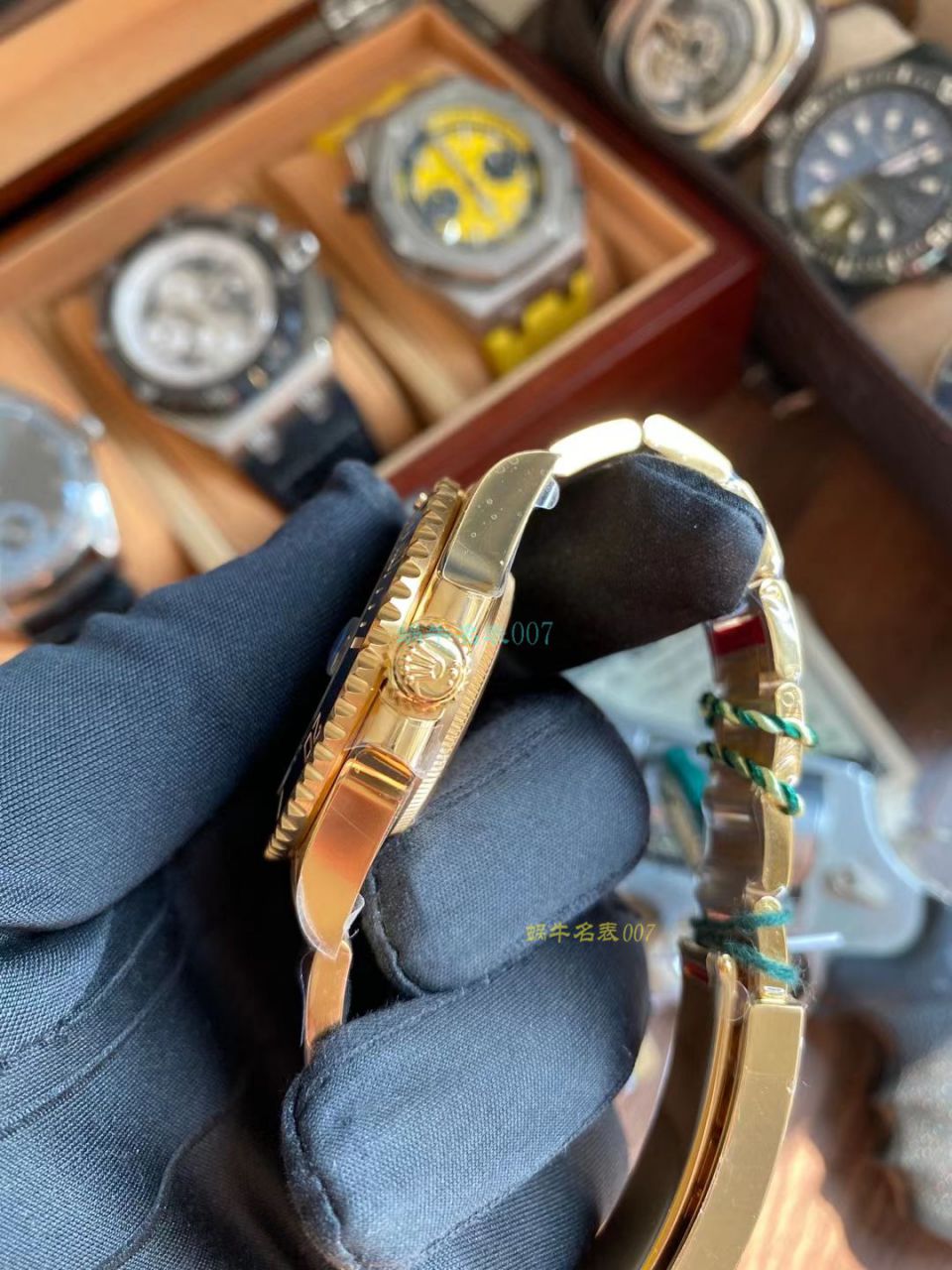 VS Factory  Rolex  Submariner  top 复刻高仿全金蓝水鬼m116618lb-0003 wrist watch  / R737