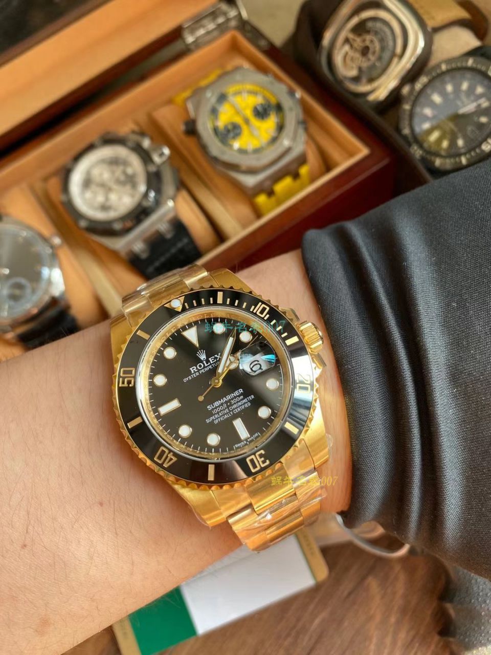 VS Factory  Rolex  Submariner 全金 Submariner 超A高仿手表116618LN-97208手表 / R738