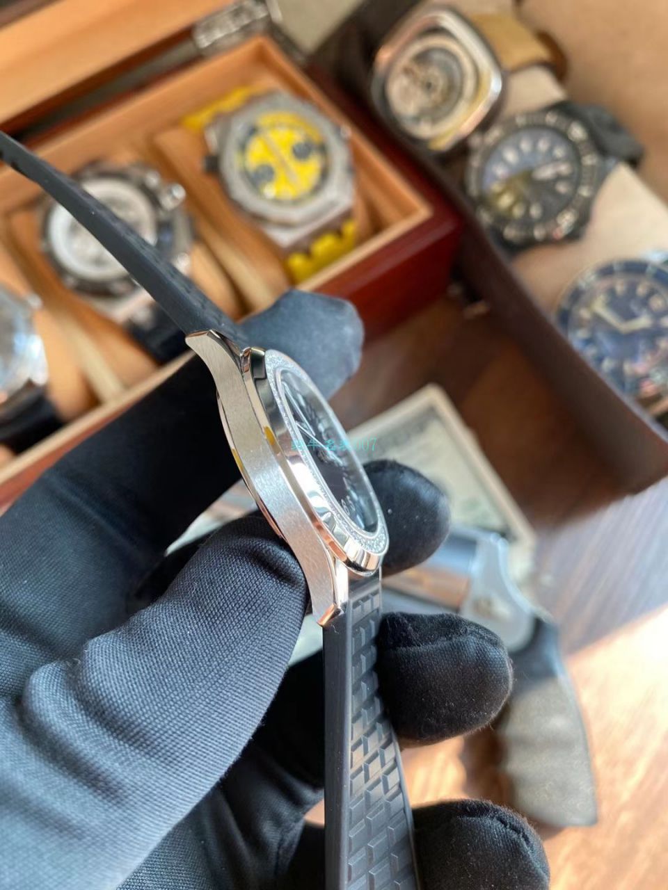PPF Factory  PATEK PHILIPPE AQUANAUT Nautilus 1比1精仿手表5067A-001女表 / BD367