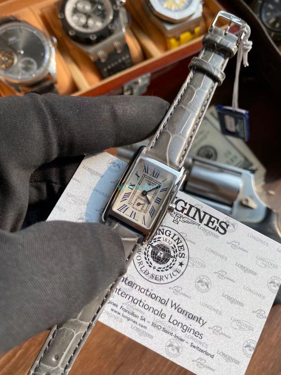 【渠道原单女表林志玲同款】 Longines 优雅DOLCEVITA黛绰维纳系列L5.255.4.71.5 wrist watch  / L121