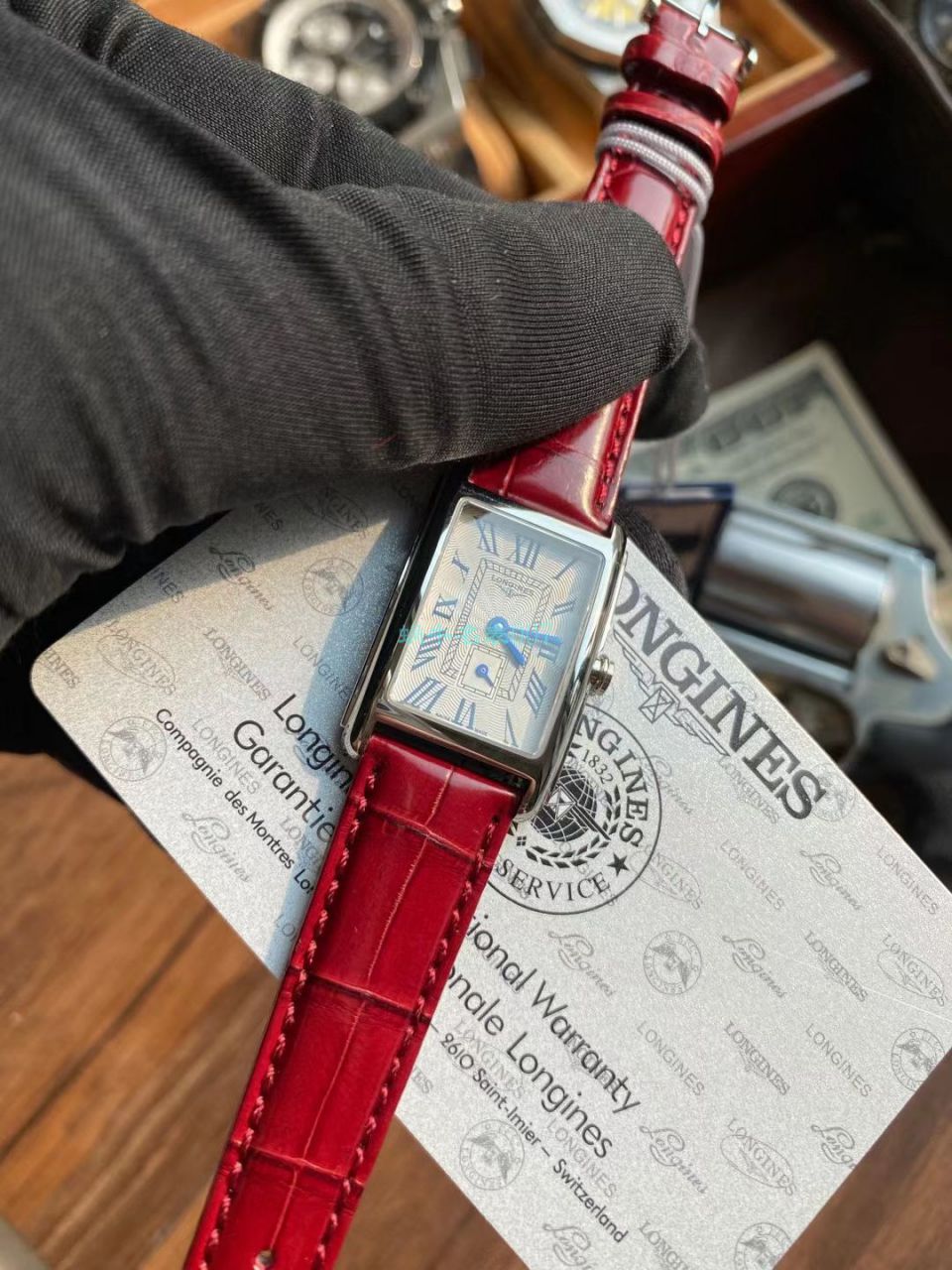 【渠道原单女表林志玲同款】 Longines 优雅DOLCEVITA黛绰维纳系列L5.255.4.71.5 wrist watch  / L121