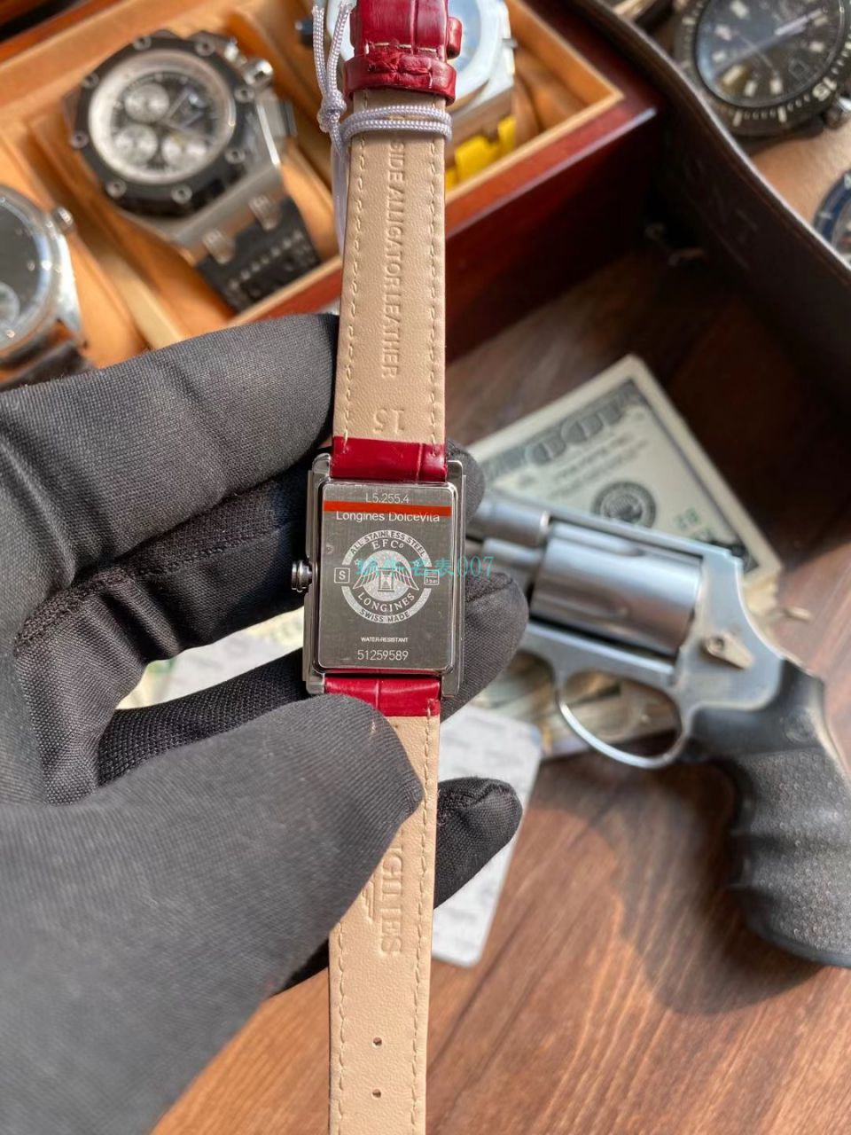 【渠道原单女表林志玲同款】 Longines 优雅DOLCEVITA黛绰维纳系列L5.255.4.71.5 wrist watch  / L121