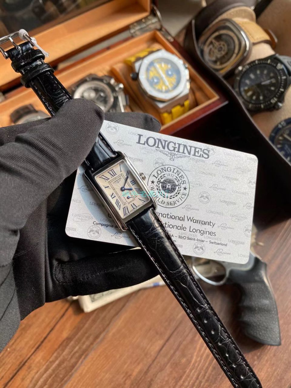 【渠道原单女表林志玲同款】 Longines 优雅DOLCEVITA黛绰维纳系列L5.255.4.71.5 wrist watch  / L121
