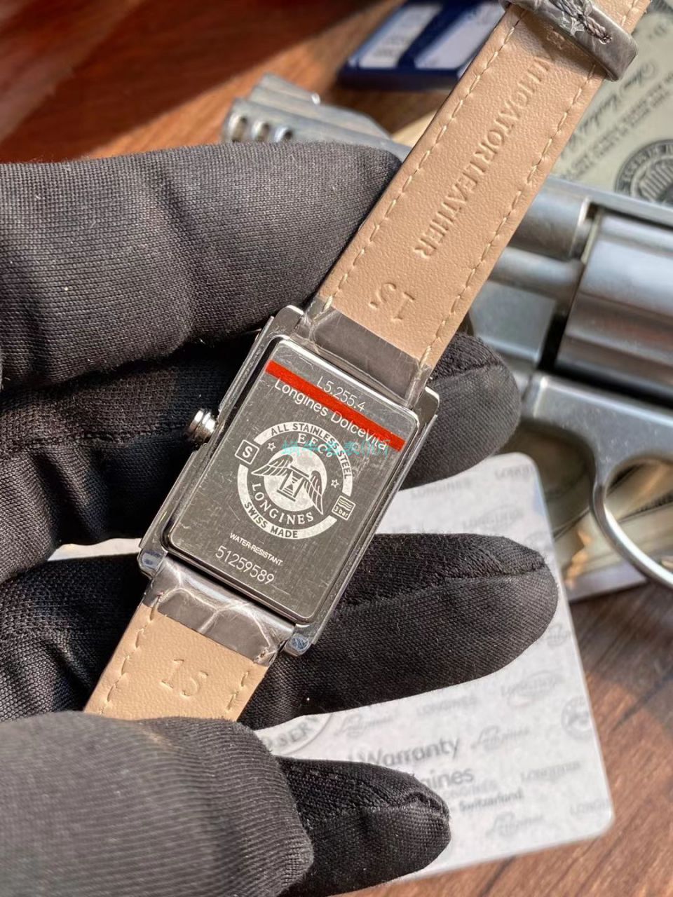 原单林志玲同款 Longines 优雅黛绰维纳女表L5.512.4.71.5 wrist watch  / L176