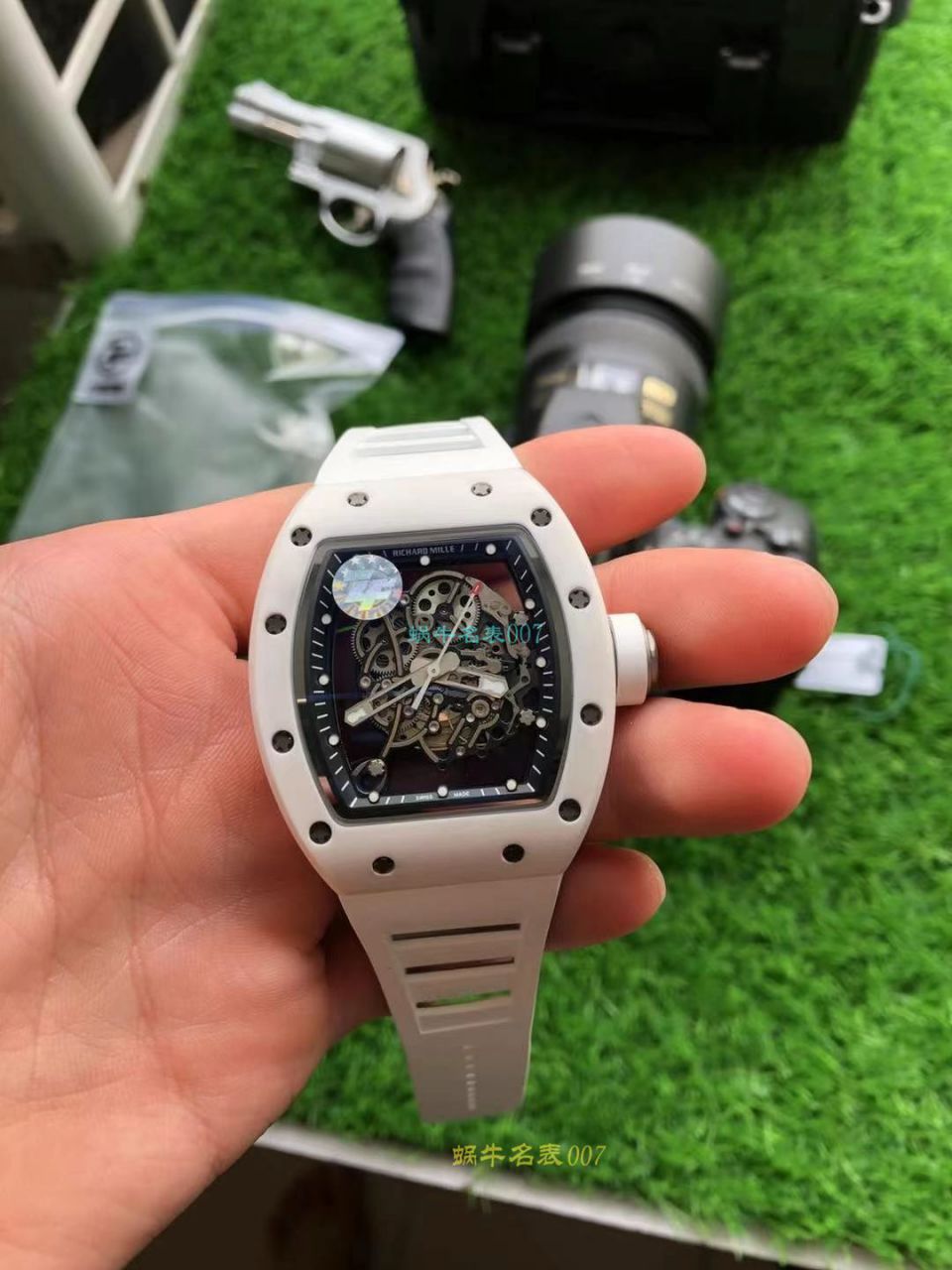 ZF Factory  RICHARD MILLE RICHARD MILLE男士系列RM 055 top 1比1复刻高仿手表 / ZFRM055