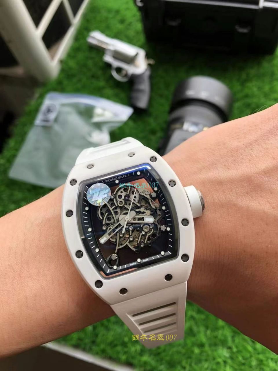 ZF Factory  RICHARD MILLE RICHARD MILLE男士系列RM 055 top 1比1复刻高仿手表 / ZFRM055