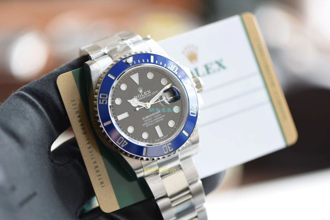 VS Factory  Rolex  Submariner 蓝水鬼41毫米新款1比1高仿手表m126619lb-0003 wrist watch  / R739