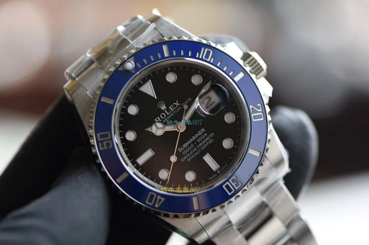 VS Factory  Rolex  Submariner 蓝水鬼41毫米新款1比1高仿手表m126619lb-0003 wrist watch  / R739