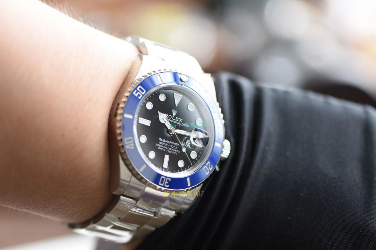 VS Factory  Rolex  Submariner 蓝水鬼41毫米新款1比1高仿手表m126619lb-0003 wrist watch  / R739