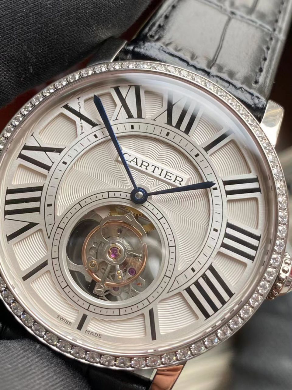 BBR Factory  Cartier  高级制表 Tourbillon 1比1高仿手表HPI00592，HPI00593 wrist watch  / K332
