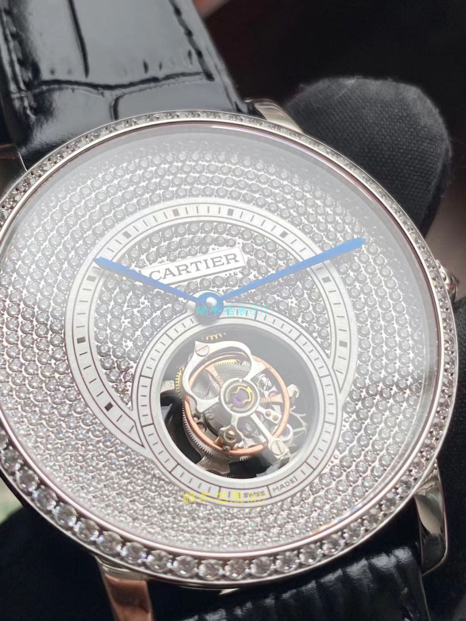 BBR Factory  Cartier  高级制表 Tourbillon 1比1高仿手表HPI00592，HPI00593 wrist watch  / K332