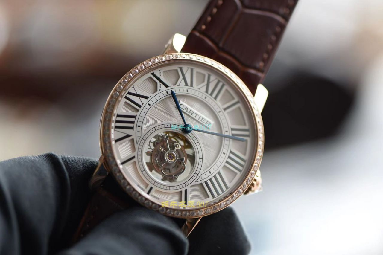 BBR Factory  Cartier  高级制表 Tourbillon 1比1高仿手表HPI00592，HPI00593 wrist watch  / K332