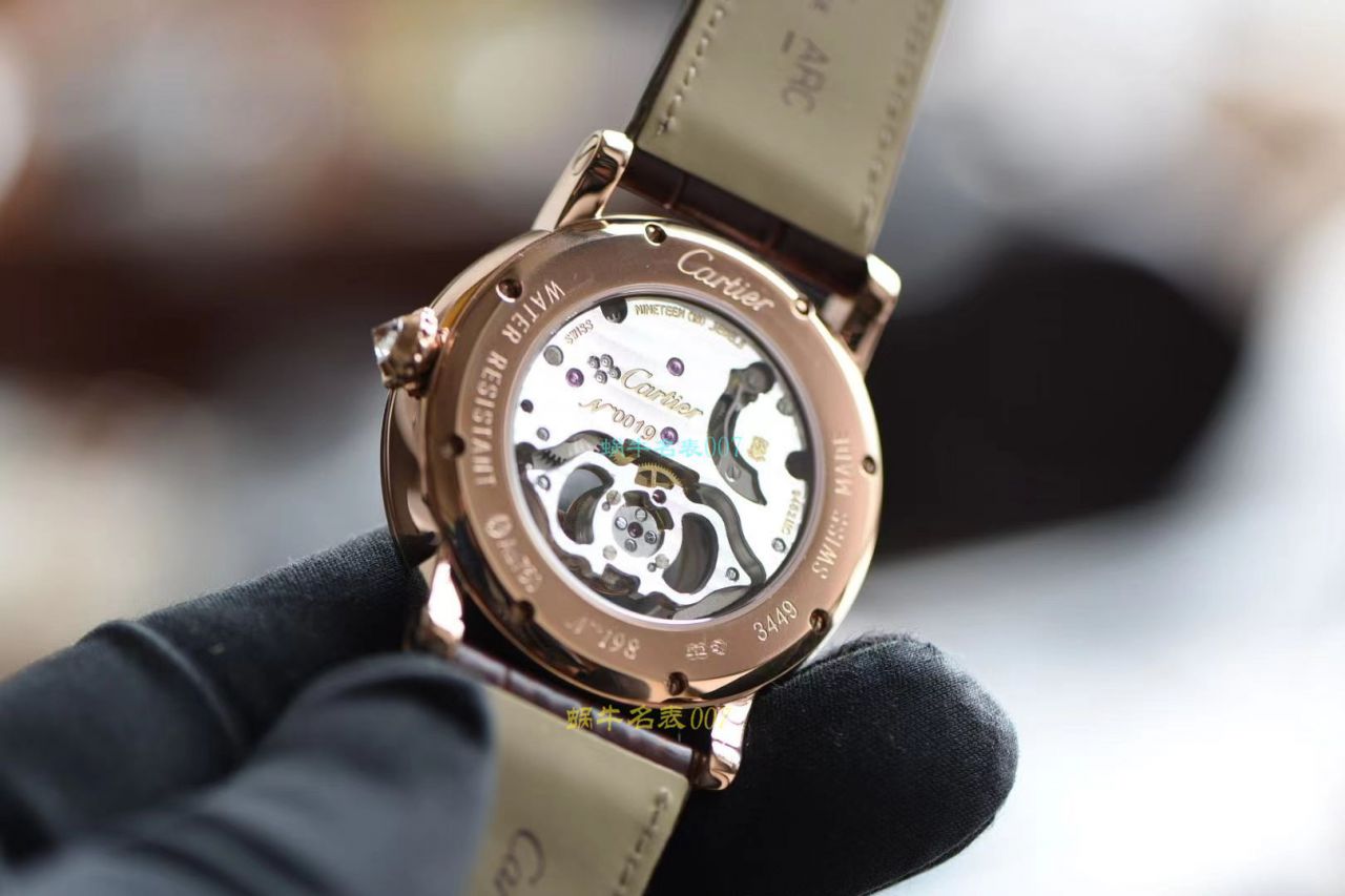 BBR Factory  Cartier  高级制表 Tourbillon 1比1高仿手表HPI00592，HPI00593 wrist watch  / K332