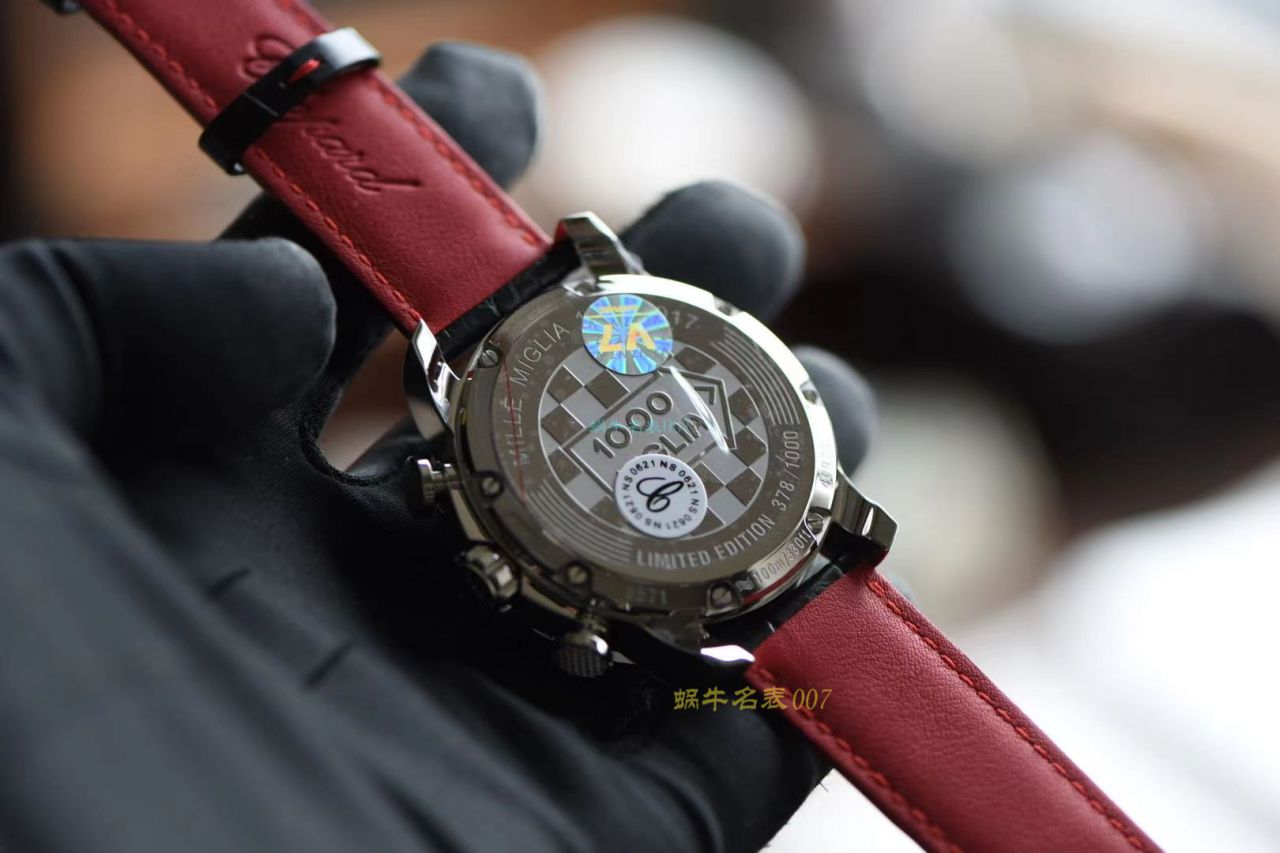 ‍【视频 评测】七星努荐 V7神器 V7 Factory V2版本 Chopard 赛车一比一复刻高仿手表 / XB083