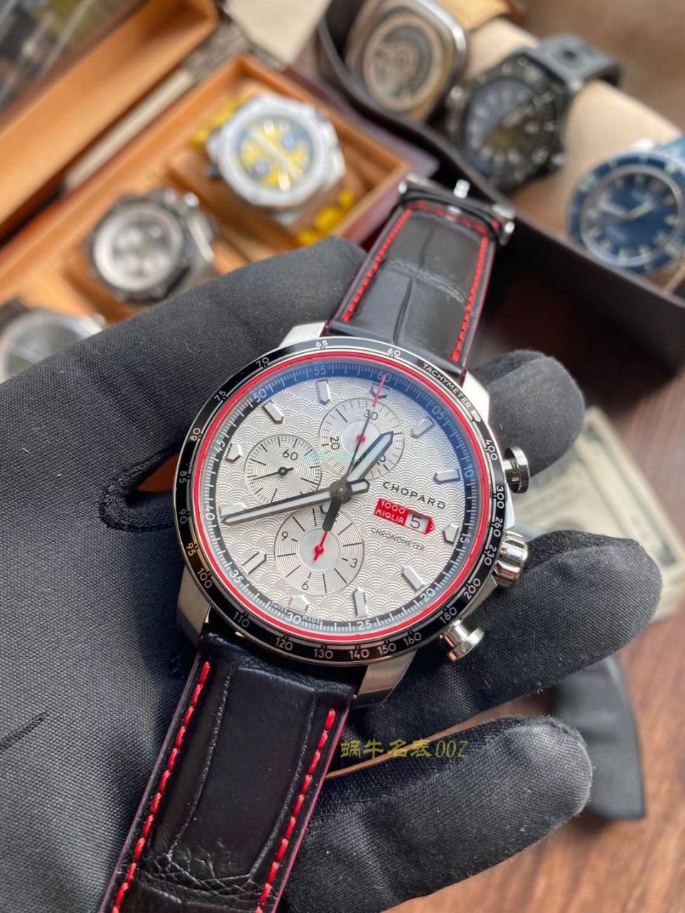‍【视频 评测】七星努荐 V7神器 V7 Factory V2版本 Chopard 赛车一比一复刻高仿手表 / XB083