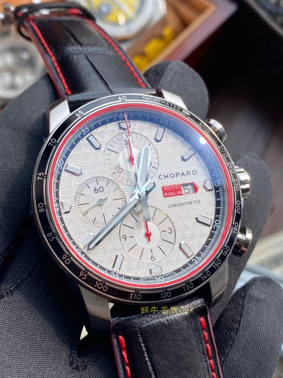 ‍【视频 评测】七星努荐 V7神器 V7 Factory V2版本 Chopard 赛车一比一复刻高仿手表 / XB083