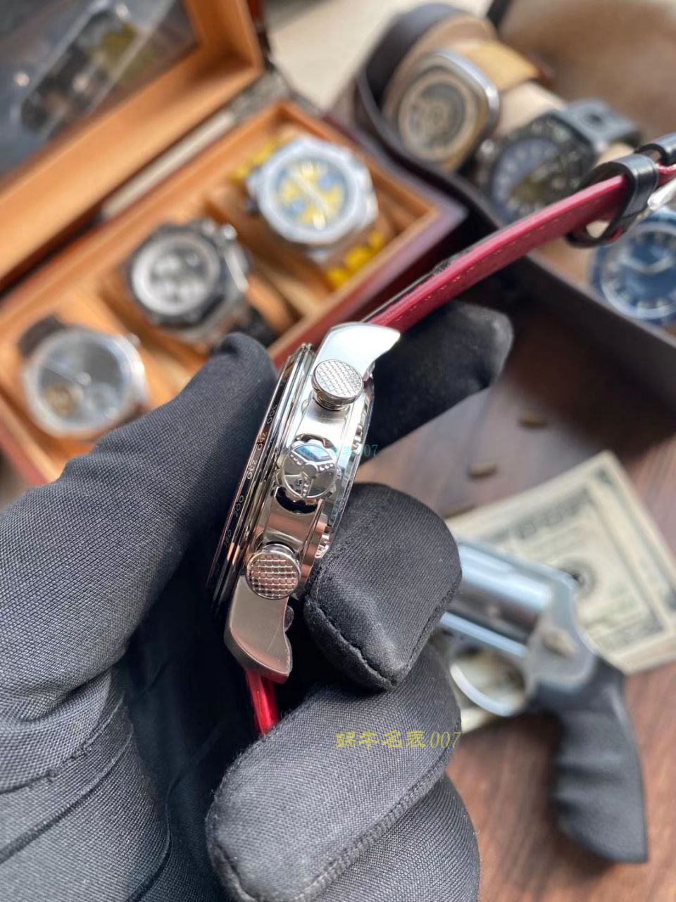 ‍【视频 评测】七星努荐 V7神器 V7 Factory V2版本 Chopard 赛车一比一复刻高仿手表 / XB083