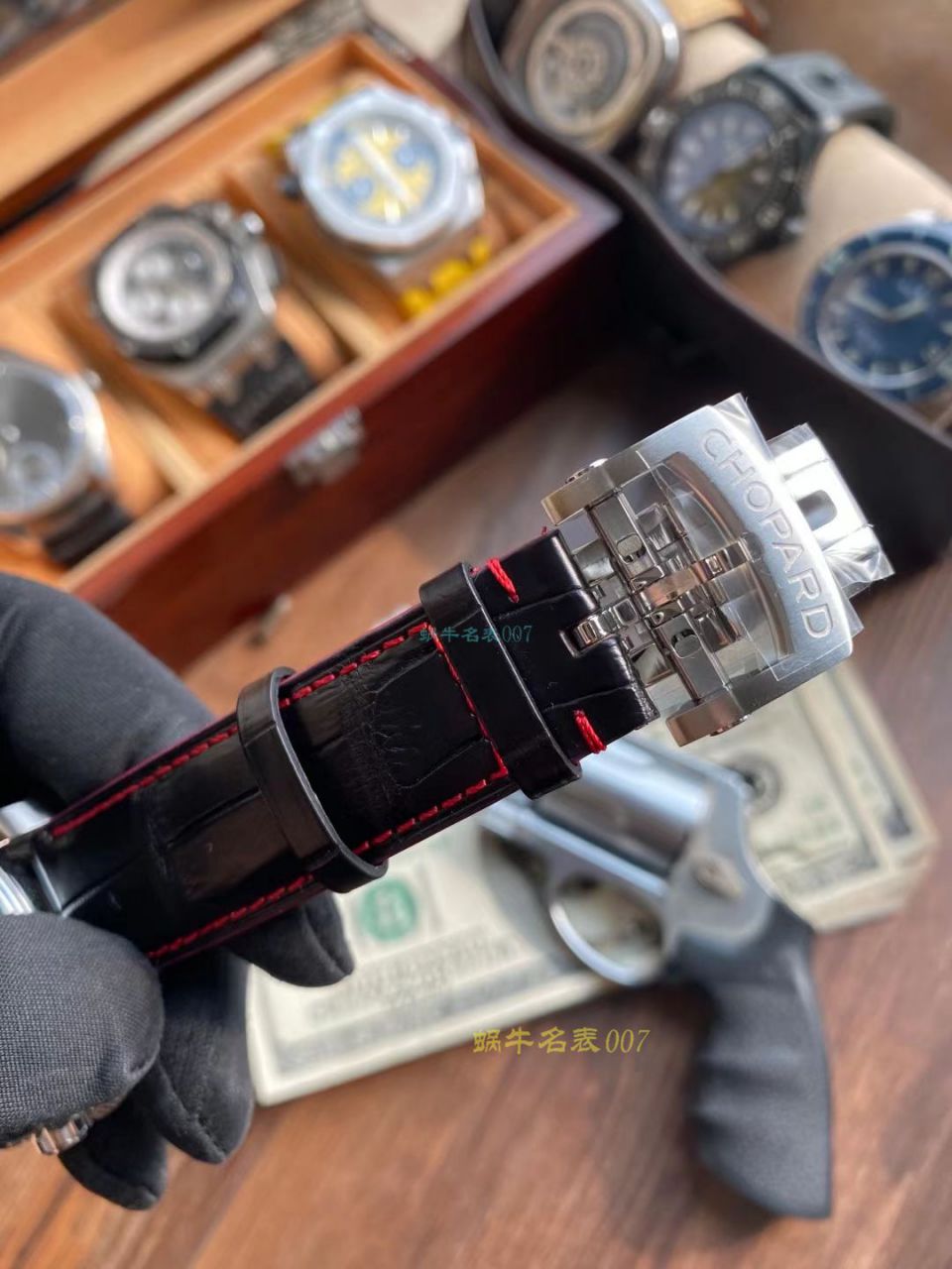 ‍【视频 评测】七星努荐 V7神器 V7 Factory V2版本 Chopard 赛车一比一复刻高仿手表 / XB083