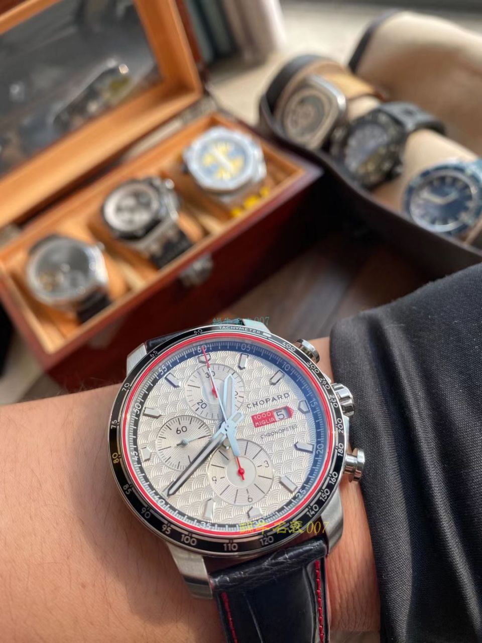 ‍【视频 评测】七星努荐 V7神器 V7 Factory V2版本 Chopard 赛车一比一复刻高仿手表 / XB083