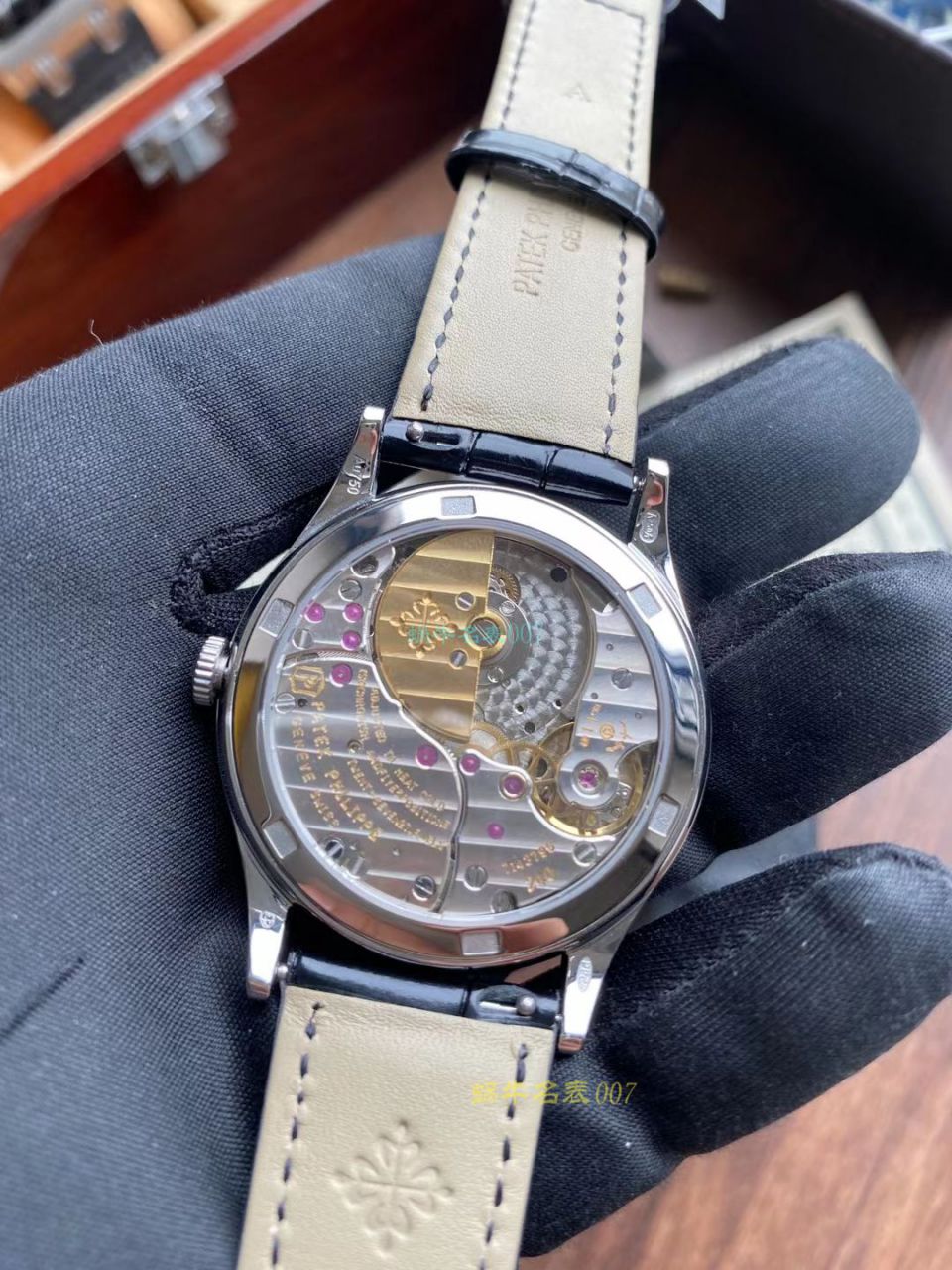 FL珐琅 Factory  PATEK PHILIPPE 5077P微绘珐琅系列复刻高仿 wrist watch 「巴黎圣母院的石制怪兽」 / BD368
