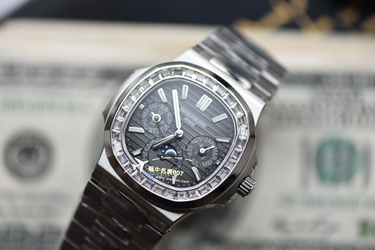  Video analysis TW Factory  PATEK PHILIPPE  top 复刻高仿手表运动优雅系列 Nautilus 5740/1G-001 wrist watch  / BD369