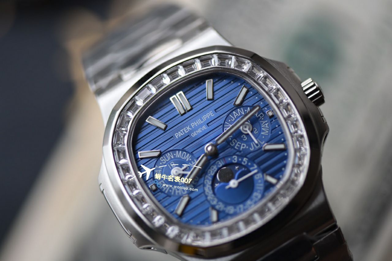  Video analysis TW Factory  PATEK PHILIPPE  top 复刻高仿手表运动优雅系列 Nautilus 5740/1G-001 wrist watch  / BD369