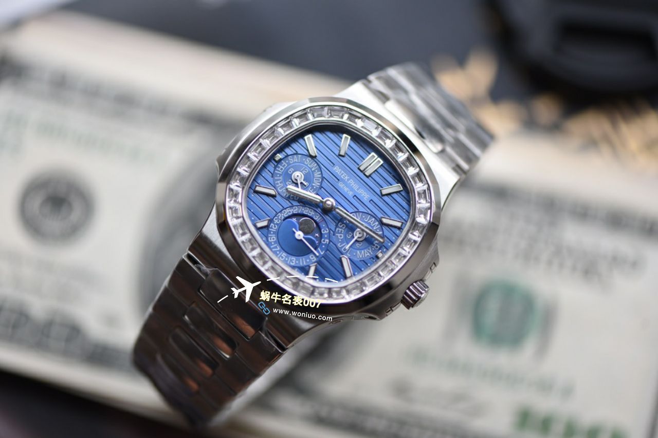 Video analysis TW Factory  PATEK PHILIPPE  top 复刻高仿手表运动优雅系列 Nautilus 5740/1G-001 wrist watch  / BD369