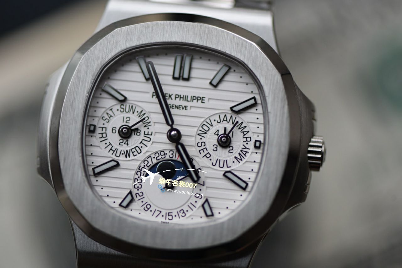  Video analysis TW Factory  PATEK PHILIPPE  top 复刻高仿手表运动优雅系列 Nautilus 5740/1G-001 wrist watch  / BD369