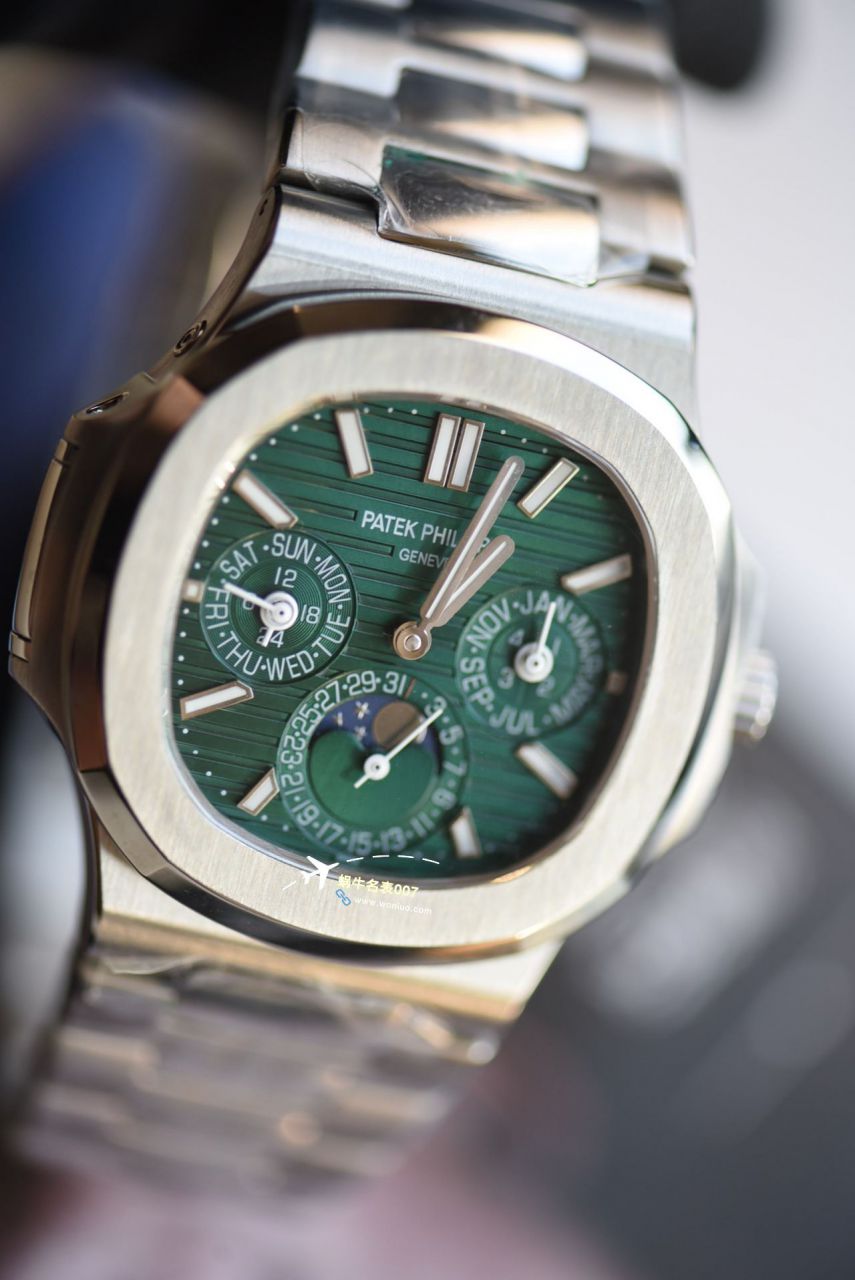  Video analysis TW Factory  PATEK PHILIPPE  top 复刻高仿手表运动优雅系列 Nautilus 5740/1G-001 wrist watch  / BD369