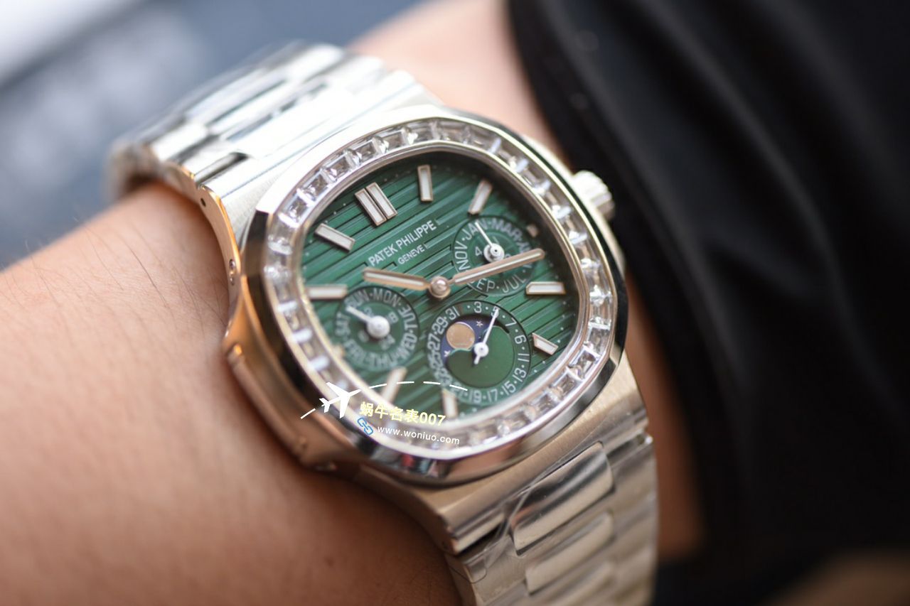  Video analysis TW Factory  PATEK PHILIPPE  top 复刻高仿手表运动优雅系列 Nautilus 5740/1G-001 wrist watch  / BD369
