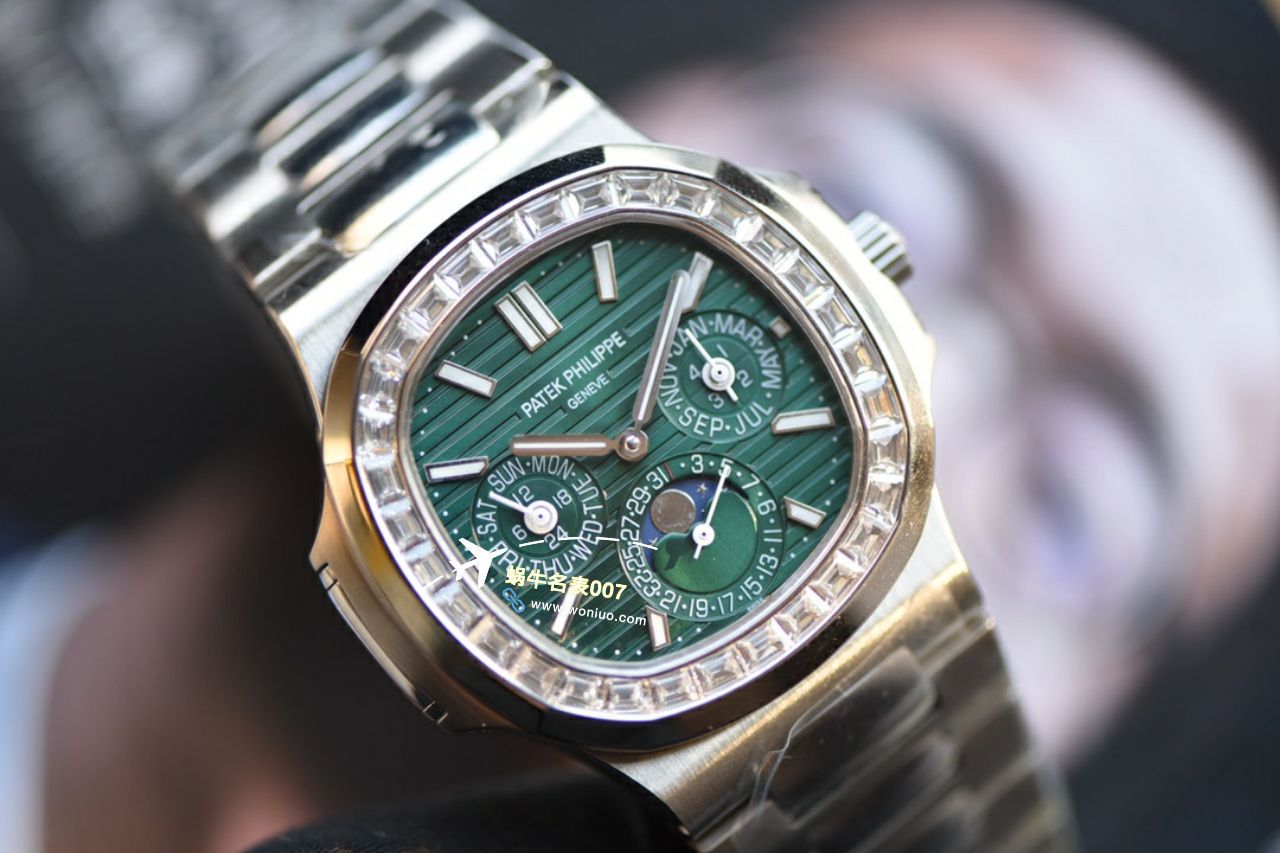  Video analysis TW Factory  PATEK PHILIPPE  top 复刻高仿手表运动优雅系列 Nautilus 5740/1G-001 wrist watch  / BD369
