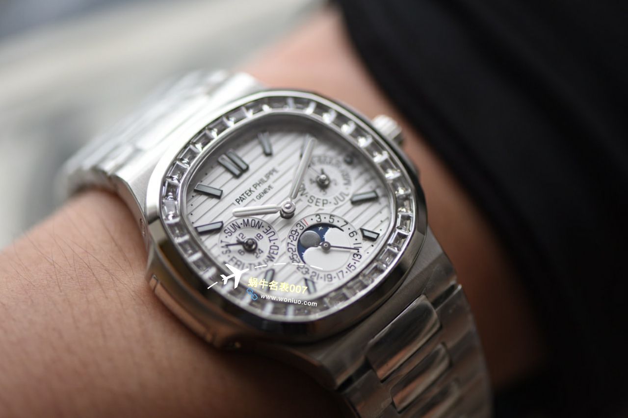  Video analysis TW Factory  PATEK PHILIPPE  top 复刻高仿手表运动优雅系列 Nautilus 5740/1G-001 wrist watch  / BD369