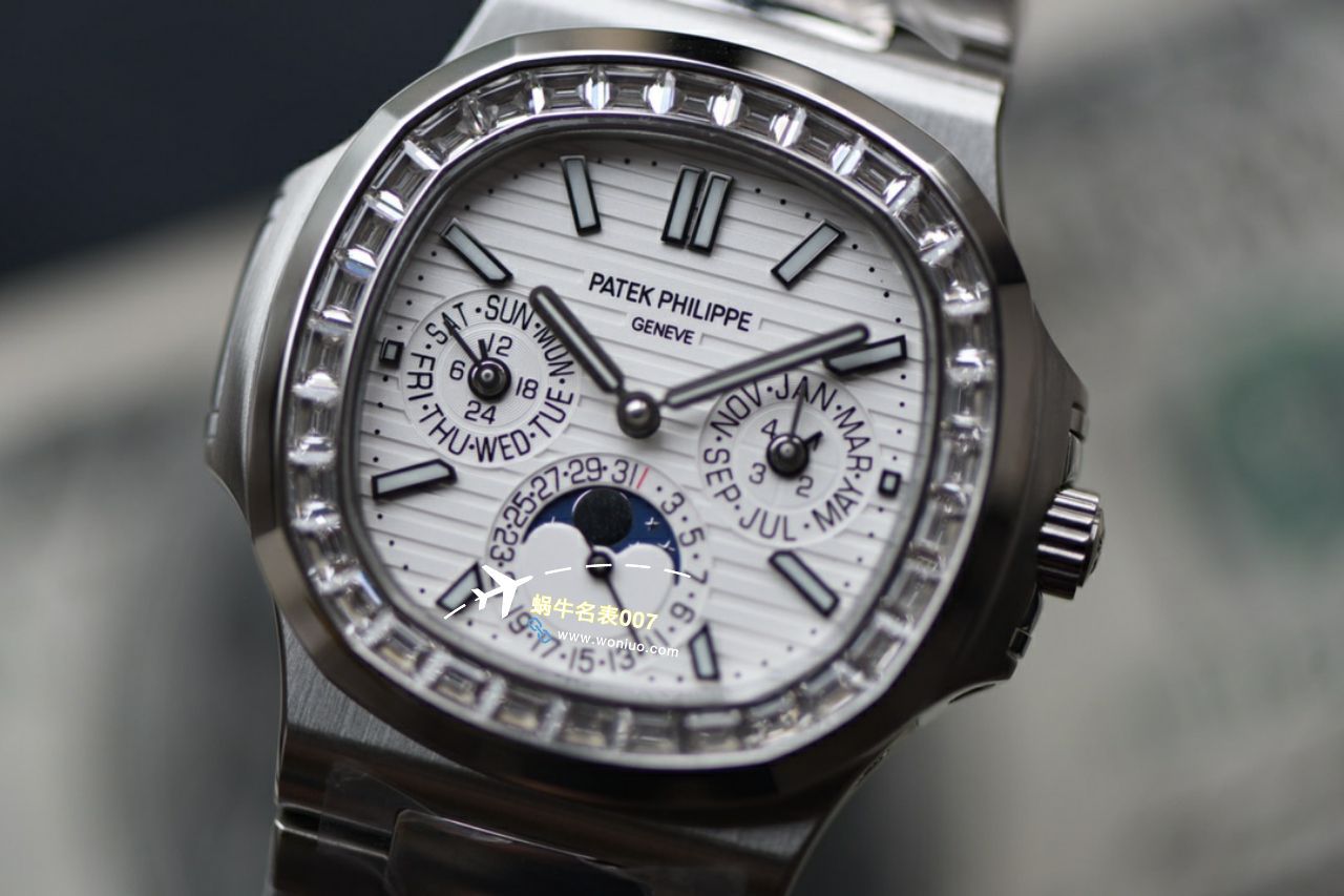  Video analysis TW Factory  PATEK PHILIPPE  top 复刻高仿手表运动优雅系列 Nautilus 5740/1G-001 wrist watch  / BD369