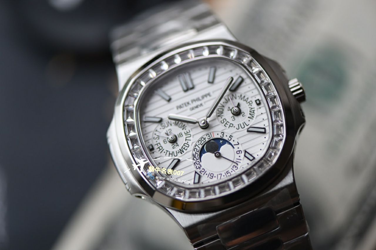  Video analysis TW Factory  PATEK PHILIPPE  top 复刻高仿手表运动优雅系列 Nautilus 5740/1G-001 wrist watch  / BD369