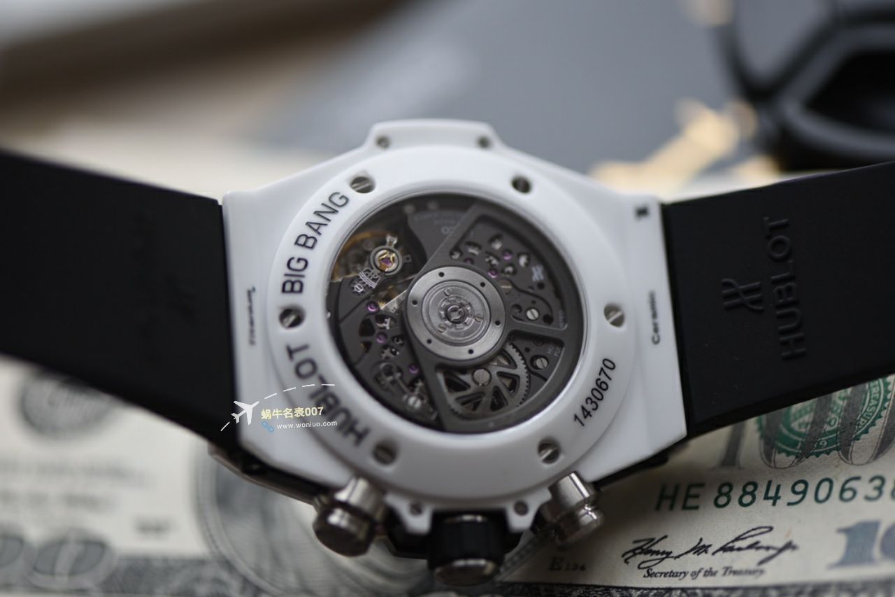  Video analysis ZF top 复刻高仿彩色 Composite  hublot BIG BANG系列441.HX.1170.RX，441.CY.471Y.RX wrist watch  / YB121