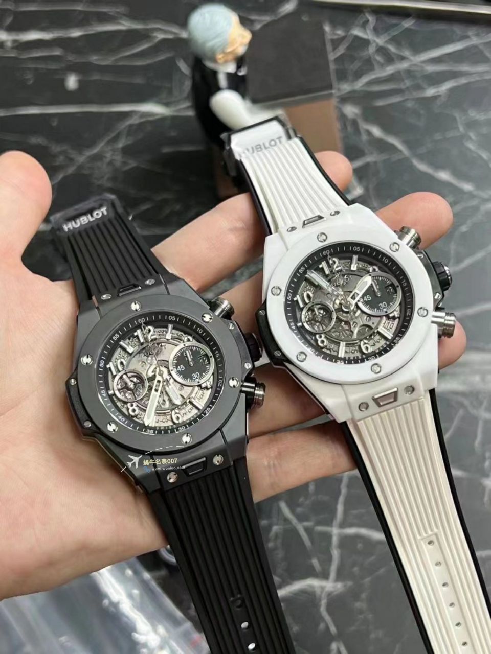  Video analysis ZF top 复刻高仿彩色 Composite  hublot BIG BANG系列441.HX.1170.RX，441.CY.471Y.RX wrist watch  / YB121