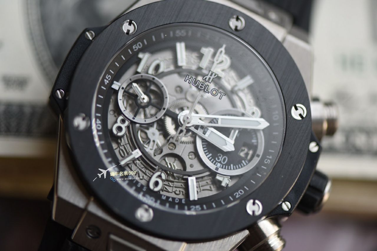  Video analysis ZF top 复刻高仿彩色 Composite  hublot BIG BANG系列441.HX.1170.RX，441.CY.471Y.RX wrist watch  / YB121