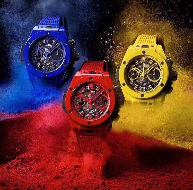  Video analysis ZF top 复刻高仿彩色 Composite  hublot BIG BANG系列441.HX.1170.RX，441.CY.471Y.RX wrist watch  / YB121