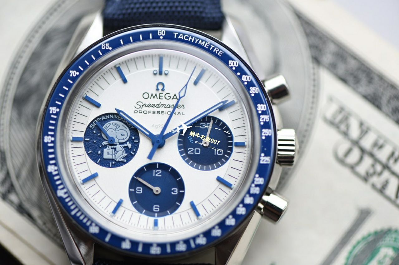  Video analysis OSOMEGA超霸系列复刻高仿310.32.42.50.02.001 wrist watch (史努比奖”50周年纪念 wrist watch ) / M778