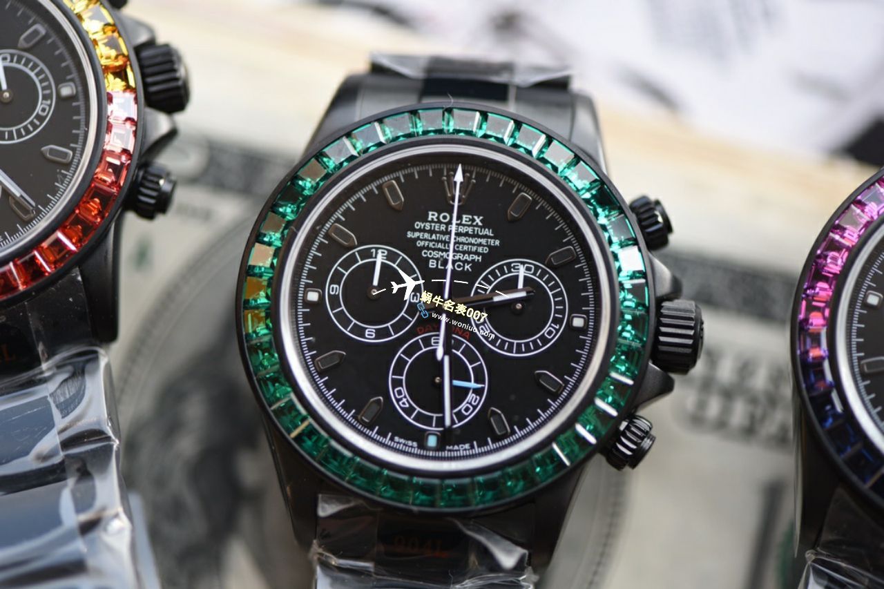 NOOB殿堂级玩物N Factory 4130 Movement  Rolex  Ditongna 改装而成的 top 复刻高仿blaken wrist watch  / R762