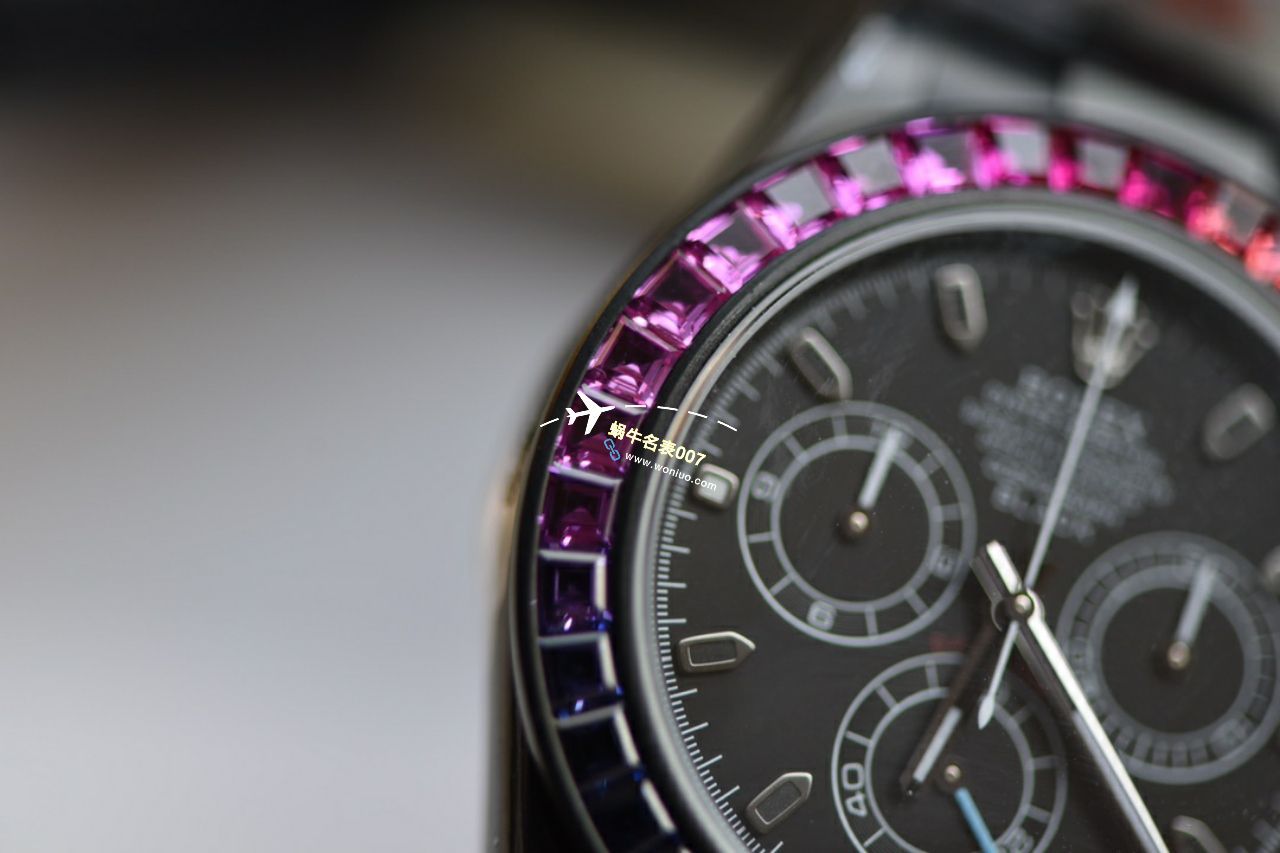 NOOB殿堂级玩物N Factory 4130 Movement  Rolex  Ditongna 改装而成的 top 复刻高仿blaken wrist watch  / R762