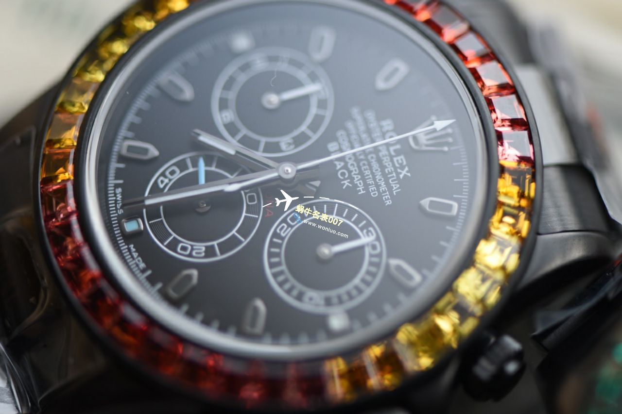 NOOB殿堂级玩物N Factory 4130 Movement  Rolex  Ditongna 改装而成的 top 复刻高仿blaken wrist watch  / R762