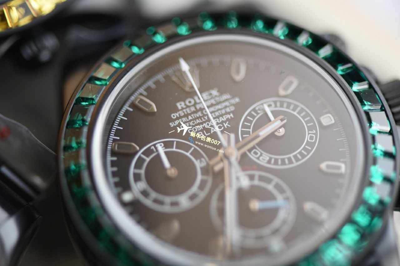 NOOB殿堂级玩物N Factory 4130 Movement  Rolex  Ditongna 改装而成的 top 复刻高仿blaken wrist watch  / R762