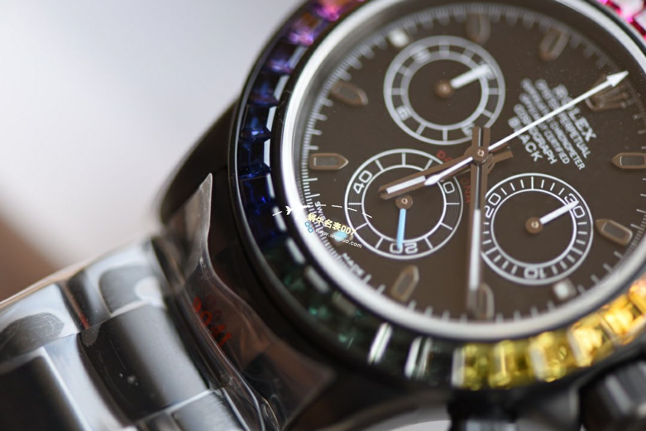NOOB殿堂级玩物N Factory 4130 Movement  Rolex  Ditongna 改装而成的 top 复刻高仿blaken wrist watch  / R762